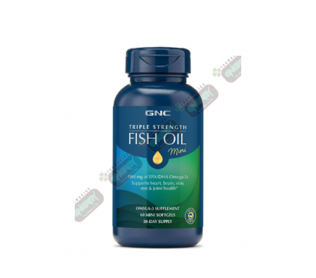 GNC TRIPLE STRINGTH FISH MINI X 60 CAPS