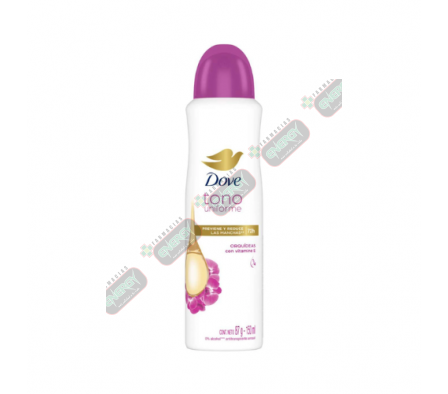 DOVE DEO AEROSOL ORQUIDEA TONO UNIF 150ML-9714