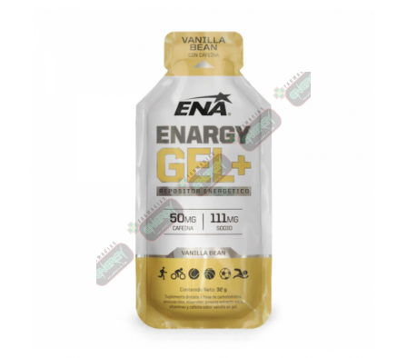 ENA ENARGY GEL VAINILLA C/CAFEINA X UNIDAD - 0150