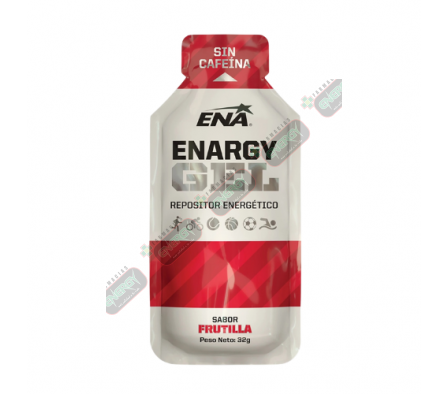 ENA ENARGY GEL FRUTILLA S/ CAFEINA X UNIDAD - 0105