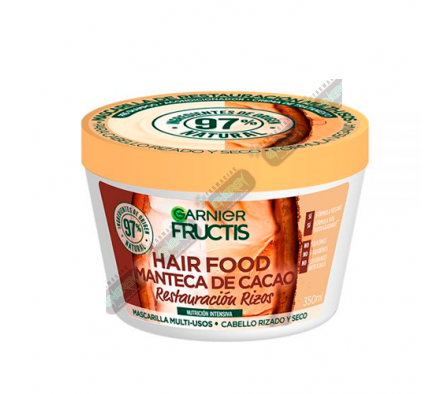 GARNIER HAIR FOOD CACAO MASCARILLA X 350ML -6216