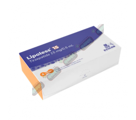LIPOLESS 15 MG CAJA X 4 JERINGAS C/ VASTAGO