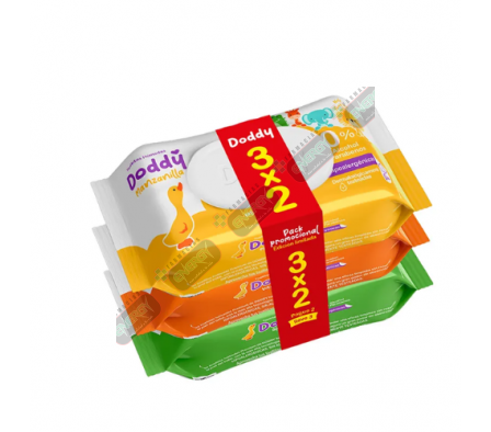 PACK DODDY TOALLOTAS 3 X 2 * 96 UNI-4877