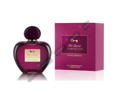 ANTONIO B HER SECRET TEMPT EDT 80ML-0719