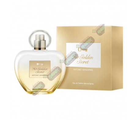 ANTONIO B HER GOLDEN SECRET EDT 50ML-0856