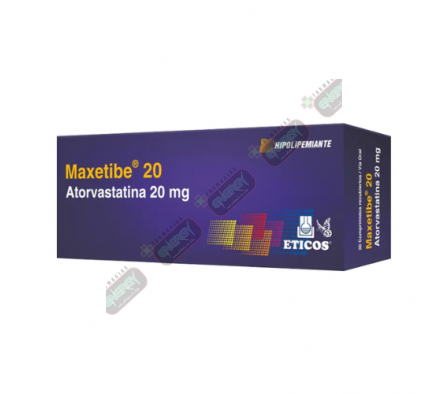 MAXETIBE 20MG CAJA X 30 COMPRIMIDOS - 3695