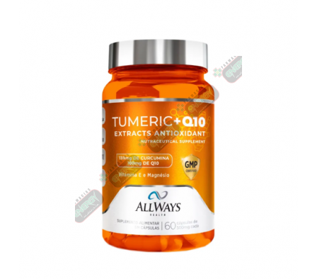 ALLWAYS TURMERIC+Q10 FRASCO X 60 CASULAS-3965