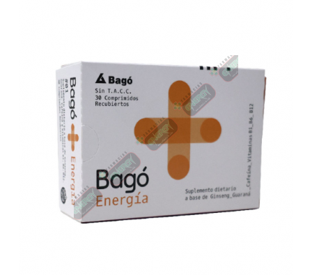 BAGO + ENERGIA CAJA X 30 COMPRIMIDOS-8725