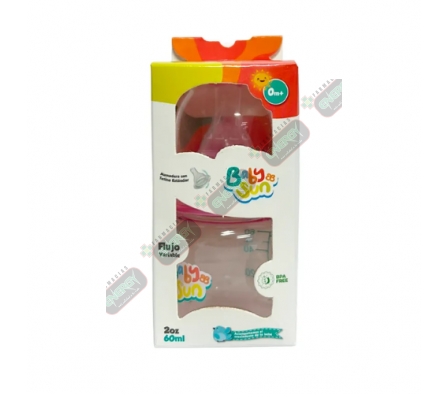 MAMADERA BABYSUN ROSA 60 ML- 2285