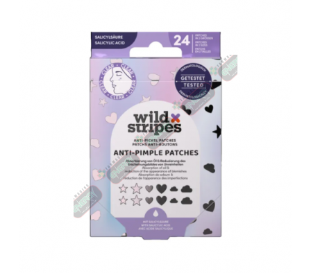 PARCHES ANTIACNÉ WILD STRIPES HOLO CLEAR 24 UN-0751