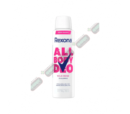 REXONA DEO AER. ALL BODY WILD ROSE 150ML-1543