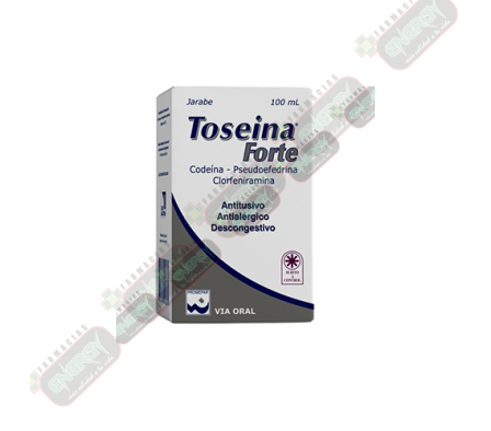TOSEINA FORTE 10MG + JARABE 100ML - 0815